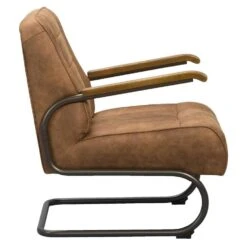 Fauteuil Ivar - Stof - Cognac -Relax Verkoop 10207511 8000