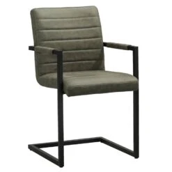 Eetkamerstoel Lizzy - Met Armleuningen - Groen