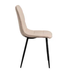 Eetkamerstoel Mimosa - Stof - Zand -Relax Verkoop 10302687 8000