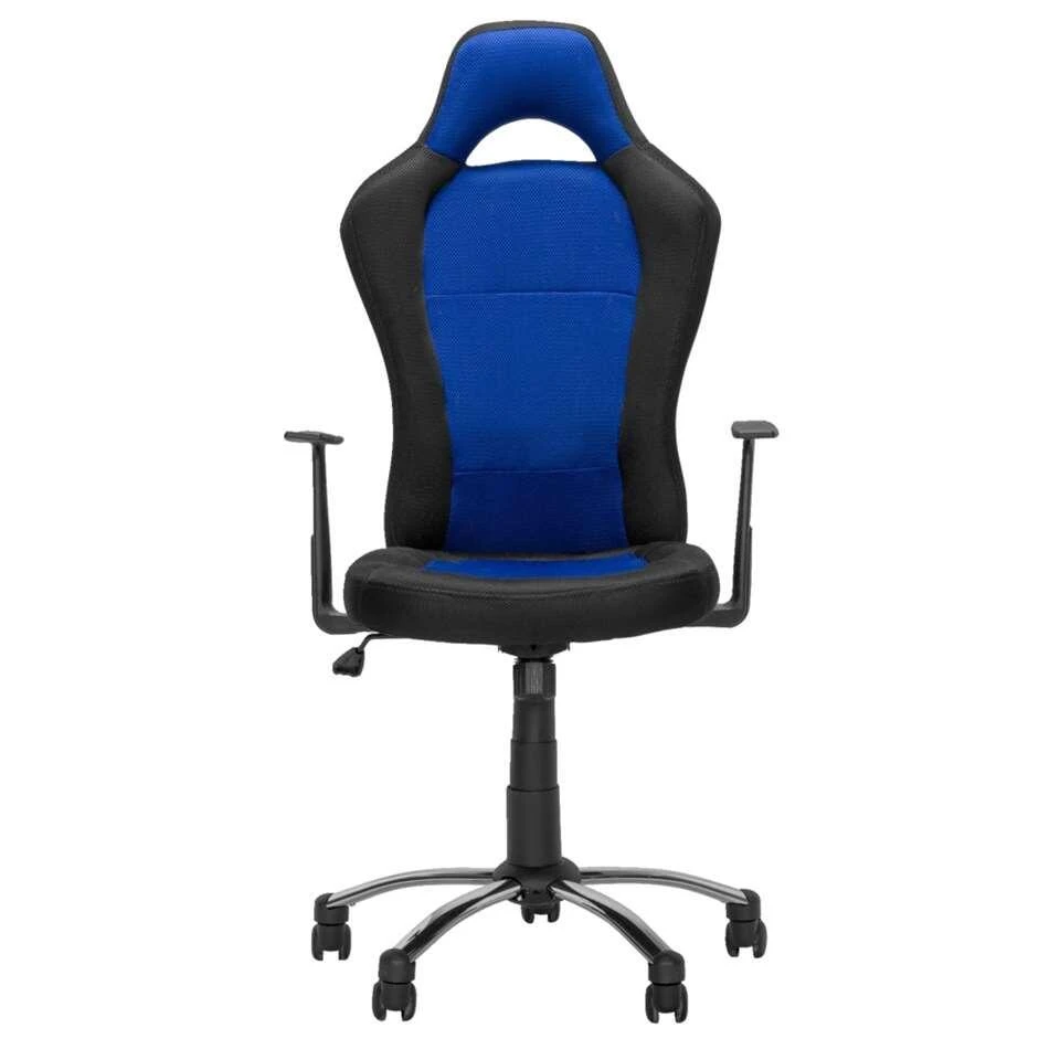 Gamestoel Toledo - Zwart/blauw 2 Gamestoel Toledo - Zwart/blauw - Image 2