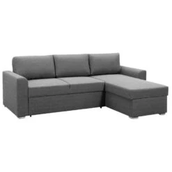 Slaapbank Bern Met Opbergruimte - Antraciet - 85x226x165 Cm -Relax Verkoop 12600295 0350