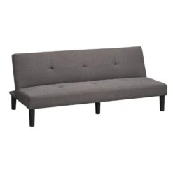 Slaapbank Cairns - Antraciet - 74,5x188x88 Cm -Relax Verkoop 12600360 0300