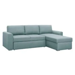 Slaapbank Bern Met Opbergruimte - Grijs/groen - 85x226x165 Cm -Relax Verkoop 12600390 0300