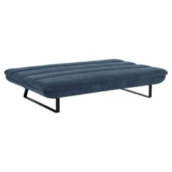 Slaapbank Adelaide - Donker Blauw - 91x200x124 Cm -Relax Verkoop 12600430 0300