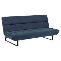 Slaapbank Adelaide - Donker Blauw - 91x200x124 Cm -Relax Verkoop 12600430 0302
