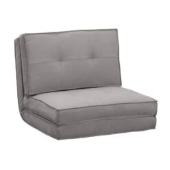 Slaapfauteuil Sion - Grijs - 59x70x71 Cm -Relax Verkoop 12600450 0300