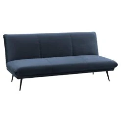 Slaapbank Lausanne - Blauw - 82x186x85 Cm -Relax Verkoop 12600470 0300
