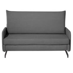 Beliani Tweezitsbank - BELFAST Grijs Polyester