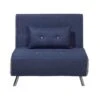 Beliani Slaapbank - FARRIS Blauw Polyester