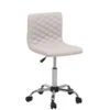 Beliani Bureaustoel ORLANDO - Beige Polyester