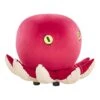 Beliani Dierenhocker OCTOPUS - Rood Fluweel
