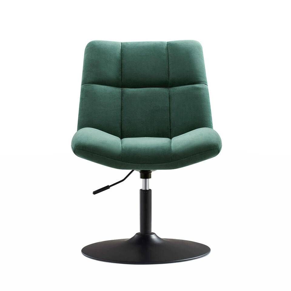 Design Fauteuil Lille - Velvet Groen 2 Design Fauteuil Lille - Velvet Groen - Image 2
