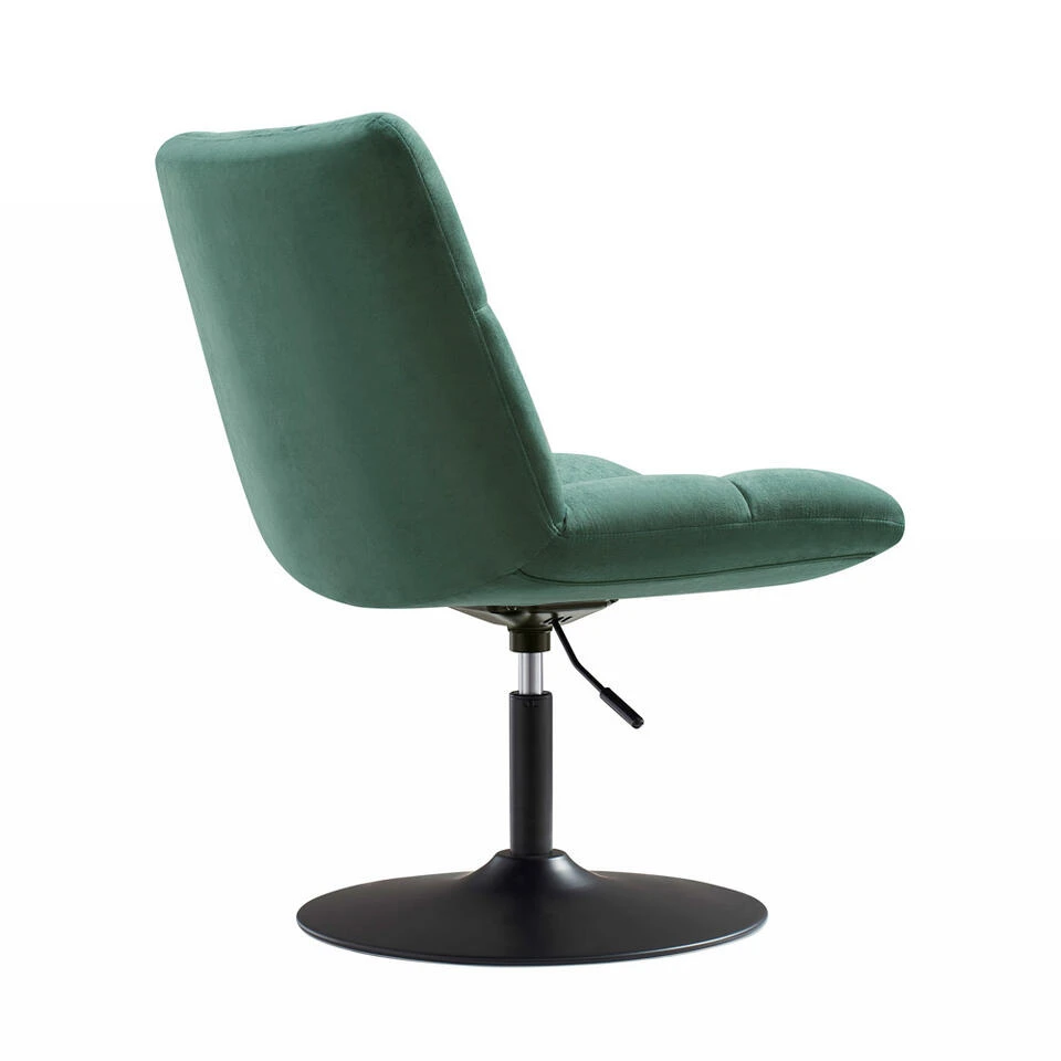 Design Fauteuil Lille - Velvet Groen 4 Design Fauteuil Lille - Velvet Groen - Image 4