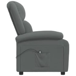 VidaXL Fauteuil Elektrisch Verstelbaar Stof Donkergrijs 71x90.5x96 Cm -Relax Verkoop 234f198da0fc4693a5c5c931b3bb67a0
