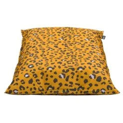 Lebel Zitzak Leopard - Oker - 100x150 Cm -Relax Verkoop 35100037 0500