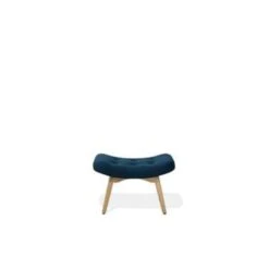 Beliani Fauteuil VEJLE - Blauw Fluweel -Relax Verkoop 359621249b2b4defb8e0c63d3ef8a911