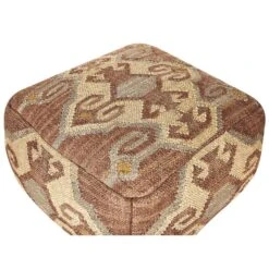 Beliani Poef URPAD - Rood Jute -Relax Verkoop 3f4b8a62791f4674b212f5487c8fc47c