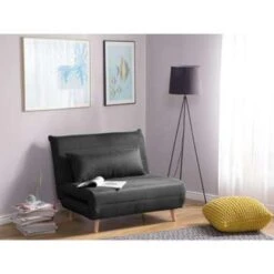 Beliani Slaapbank - SETTEN Grijs Polyester -Relax Verkoop 44f6fe361525480b8f8a35c6adb92a0c