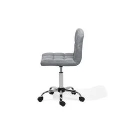 Beliani Bureaustoel MARION - Grijs Polyester -Relax Verkoop 45dd5d19b4454d5da3f7232808f02b82