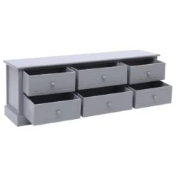 VidaXL Halbankje 115x30x40 Cm Hout Donkergrijs -Relax Verkoop 45f2c34a8d57483bb78ba54efc3dc723