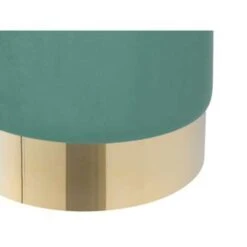 Beliani Poef SOPHIA - Groen Fluweel -Relax Verkoop 4e0537f6db294668921416ccf470361e