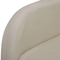 VidaXL Fauteuil Inklapbaar Kunstleer Crème -Relax Verkoop 652cbf876b504ac5b98851338e0bb163