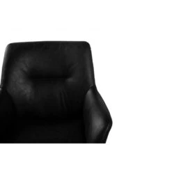 Eetkamerstoel Zwart - Metaal & PU Leer - Zithoogte 49cm - Stoel Joah Zwart - -Relax Verkoop 659d210e7e77413c98d417971d14bcc7