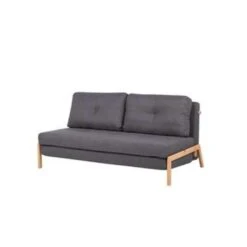 Beliani Tweezitsbank - EDLAND Grijs Polyester -Relax Verkoop 7081c7b87db24524a2b78cd8b250a747
