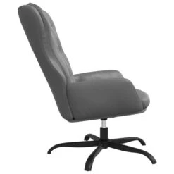 VidaXL Relaxstoel Kunstleer Antracietgrijs -Relax Verkoop 777270b6f9b04ba6a491983d35f3ea3d