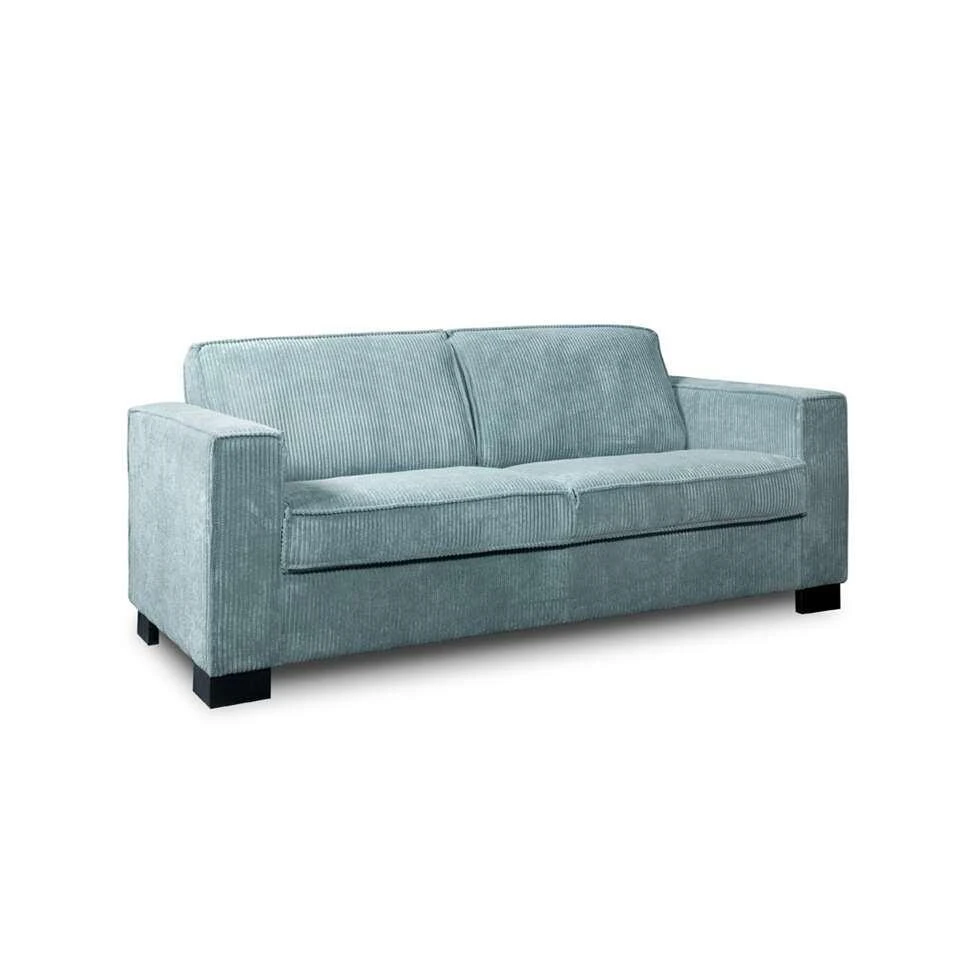 Bank Stuttgart 2-zits - Ribcord - Ijsblauw 2 Bank Stuttgart 2-zits - Ribcord - Ijsblauw - Image 2