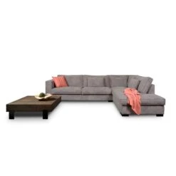 Hoekbank Stuttgart Groot Links - Ribcord - Antraciet -Relax Verkoop 81004581 0101