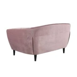 Bank Thyrza 2-zits - Fluweel - Oudroze -Relax Verkoop 81017433 0200