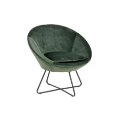 Fauteuil Forli - Fluweel - Groen -Relax Verkoop 81020403 0700