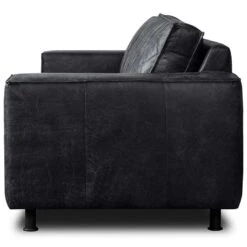 Bank Levin 3-zits - Leer - Zwart -Relax Verkoop 81023412 0300