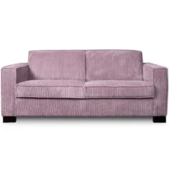 Bank Stuttgart 3-zits - Ribcord - Roze