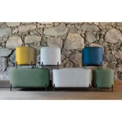 Tenzo Poef Harry - Grijs - 46x42x42 Cm -Relax Verkoop 81023598 0400