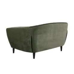 Bank Thyrza 2-zits - Fluweel - Groen -Relax Verkoop 81026533 0300