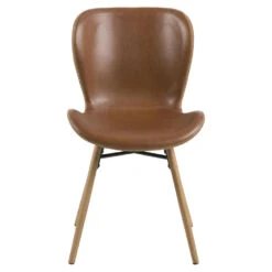 Sohome Eetkamerstoel - Set Van 2 - Jasmaine - PU - Cognac -Relax Verkoop 855dc86c795149a6a44f79d04e2fe98f