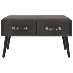VidaXL Bank Met Lades 80 Cm Fluweel Grijs -Relax Verkoop 8958a6ef401c4faca809b68bc5512496