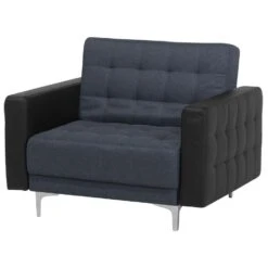 Beliani Fauteuil ABERDEEN - Grijs Polyester -Relax Verkoop 8c4c3eb887be4c82a602d0a4e504bbd9