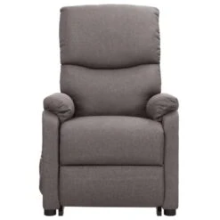 VidaXL Sta-op-stoel Stof Lichtgrijs -Relax Verkoop 9dbb4d7a3eac42e39b7fd5b193ddee7f