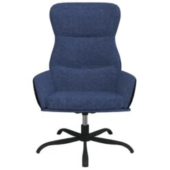 VidaXL Relaxstoel Met Voetensteun Stof Blauw -Relax Verkoop 9fe6784b85924c8a99ba9818af9b9ed0