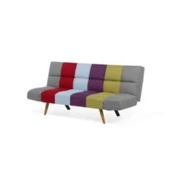 Beliani Driezitsbank - INGARO Multicolor Polyester -Relax Verkoop a09982c0f2804a2996235995e1d87260