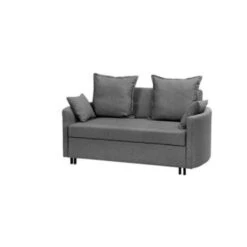 Beliani Slaapbank - HOVIN Grijs Polyester -Relax Verkoop ac5e267da40c426fa784b6db5a34c563