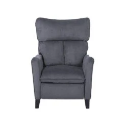 Beliani TV-fauteuil ROYSTON - Grijs Polyester -Relax Verkoop af401a0997e5462d86127b758fbd427e