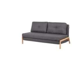 Beliani Tweezitsbank - EDLAND Grijs Polyester -Relax Verkoop be37a9dbfc064b91846957babb8fe82c