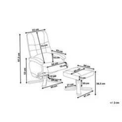 Beliani Massagestoel RELAXPRO - Beige Kunstleer -Relax Verkoop bf881d01e5614c328da1230227dcb81e