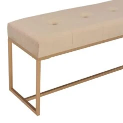 VidaXL Bankje 120 Cm Fluweel Beige -Relax Verkoop c49e33b0eb824fa0820d460dde377888