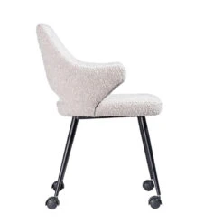 Giga Meubel Eetkamerstoel Bouclé - Stone - Stoel Jasmine -Relax Verkoop c5d03c889e9242a0966e2209935ac3ae