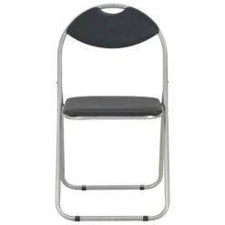 VidaXL Eetkamerstoelen Inklapbaar 2 St Kunstleer Zwart -Relax Verkoop c853dbbcceca4843a13eba9b77642670